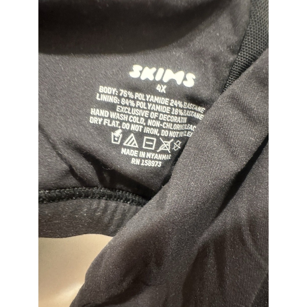 Skims‎ Black Bralette 4X - Picture 3 of 5